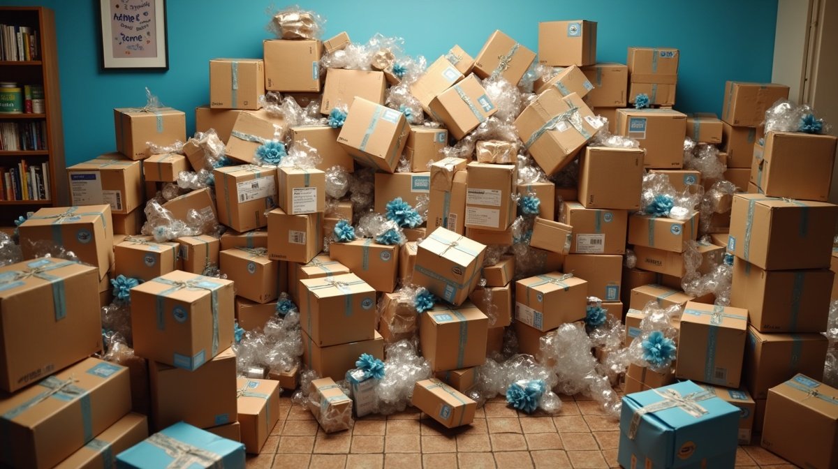 A pile of packages